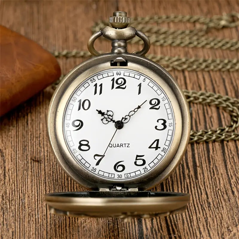 Engraved To My Son Pocket Watch Necklace (NEW STILL IN PACKAGE)