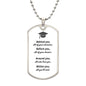 DOG TAG | A WONDERFUL GRADUATION GIFT
