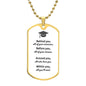 DOG TAG | A WONDERFUL GRADUATION GIFT
