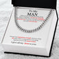 To My Man | Cuban Link Chain