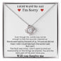 LOVE KNOT NECKLACE | FORGIVE ME