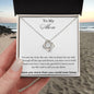 LOVE KNOT NECKLACE | FOR MOM