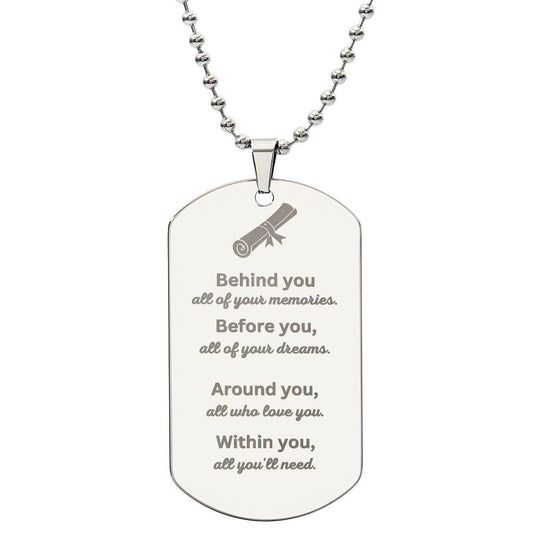 Dog Tag | The Perfect Gift For My Graduating Son