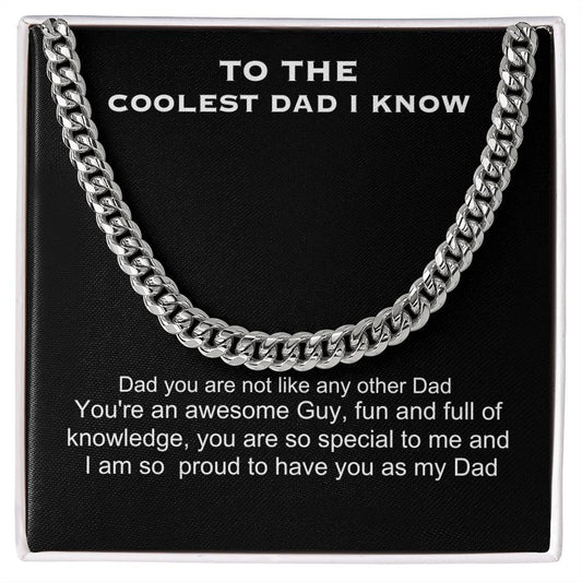 Cuban Link Chain | TO THE COOLEST DAD