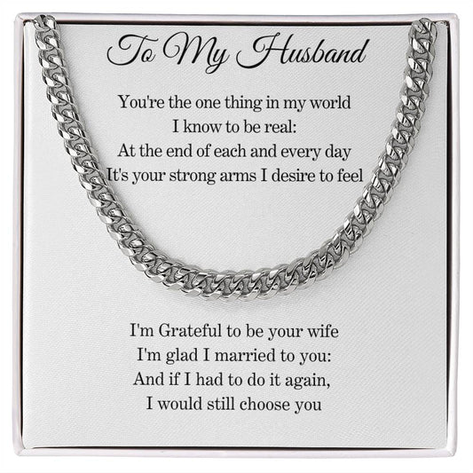 FOR MY HUSBAND | Grateful to be your wife