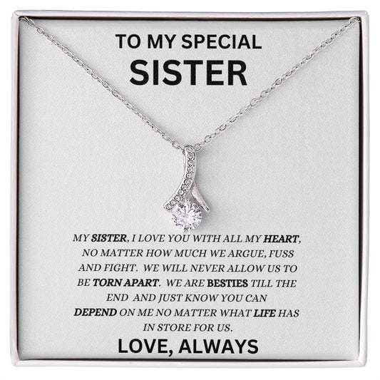 TO MY SPECIAL SISTER