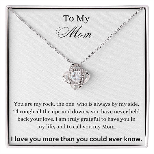 LOVE KNOT NECKLACE | FOR MOM